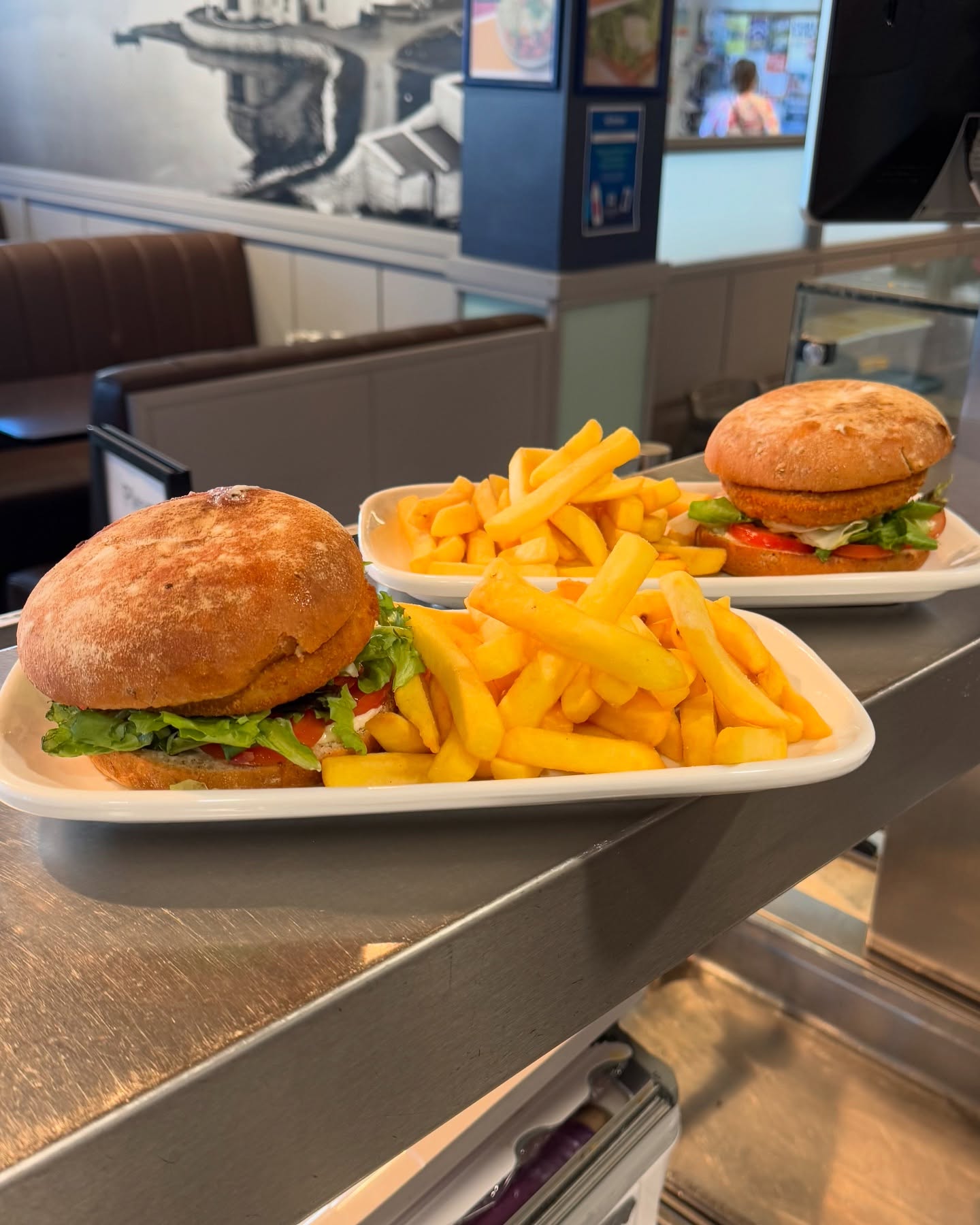 Lunch served at O'Cees Coffee Shop in Westport